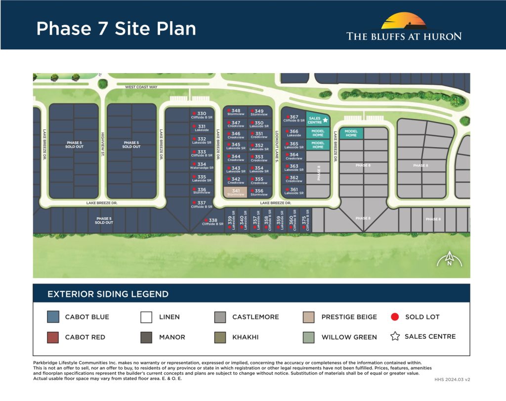 The Bluffs Site plan Phase7