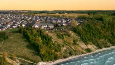 the bluffs aerial